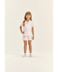 Pijama Cor Com Amor Infantil Mga Cta Americano C/ Shorts