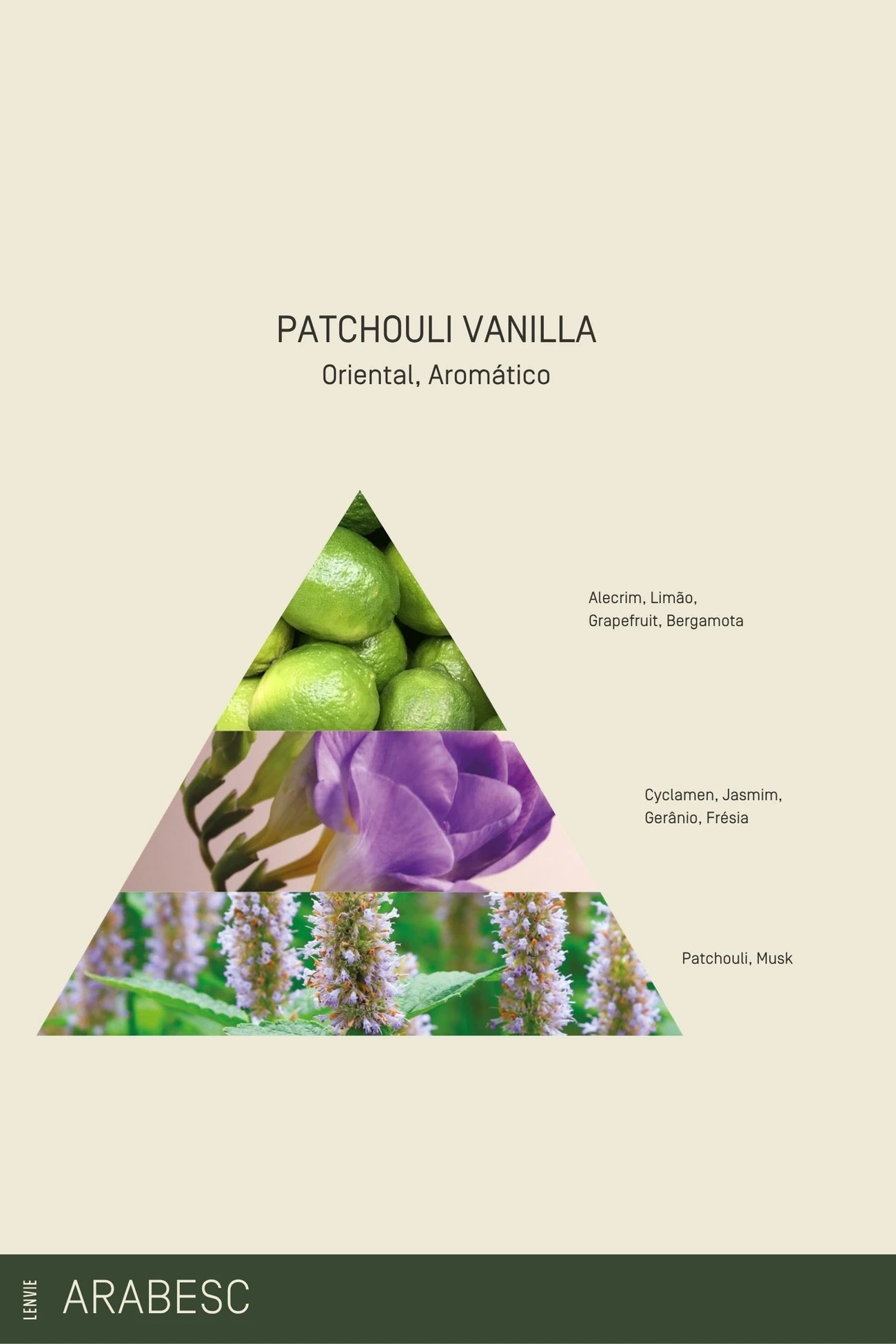 Óleo Lenvie Concentrado Patchouli 20ml
