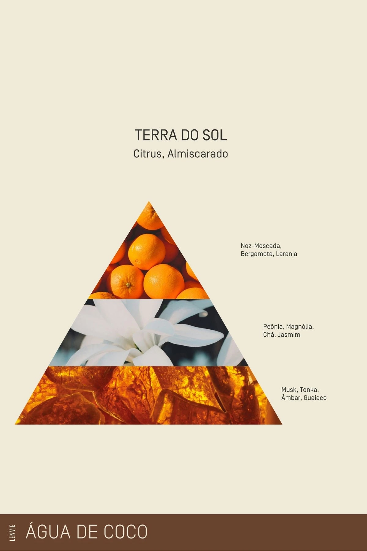 Creme De Mão Lenvie Terra Do Sol 40g