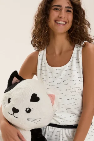 Pijama Feminino Regata Com Shorts