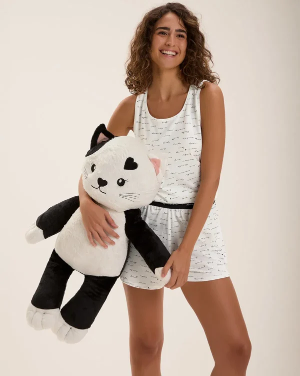 Pijama Feminino Regata Com Shorts - Imagem 2