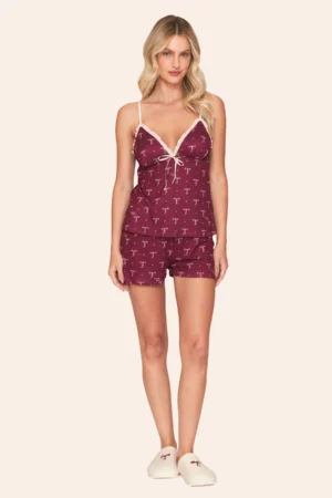 Short Doll Feminino com Alça Regulável Tied In Magic