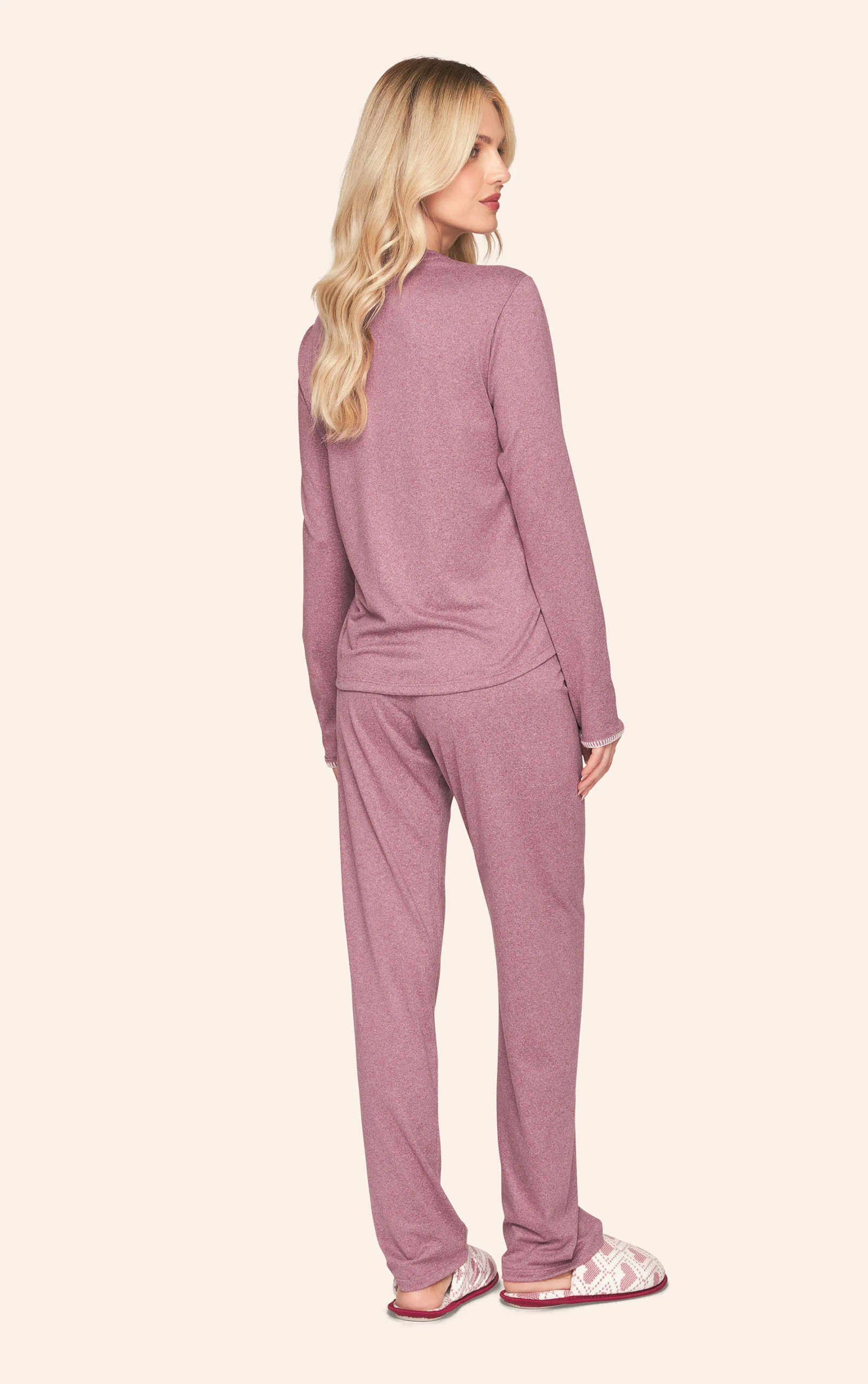 Pijama Comfort Feminino Especial com Bordado From The Heart - Imagem 2