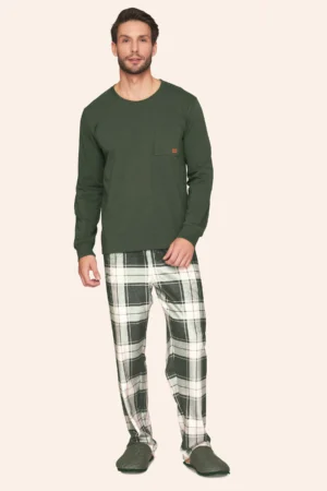 Pijama Comfort Masculino Xadrez BB Moment