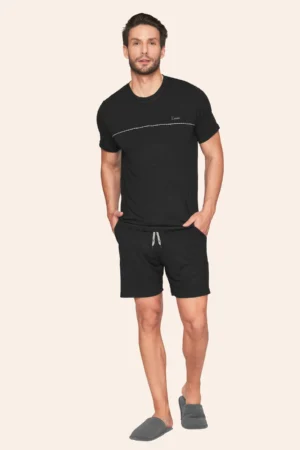 Pijama Curto Masculino Recharge