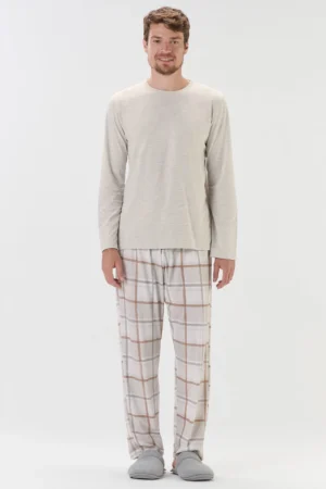 Pijama Masculino Manga Longa Com Calça