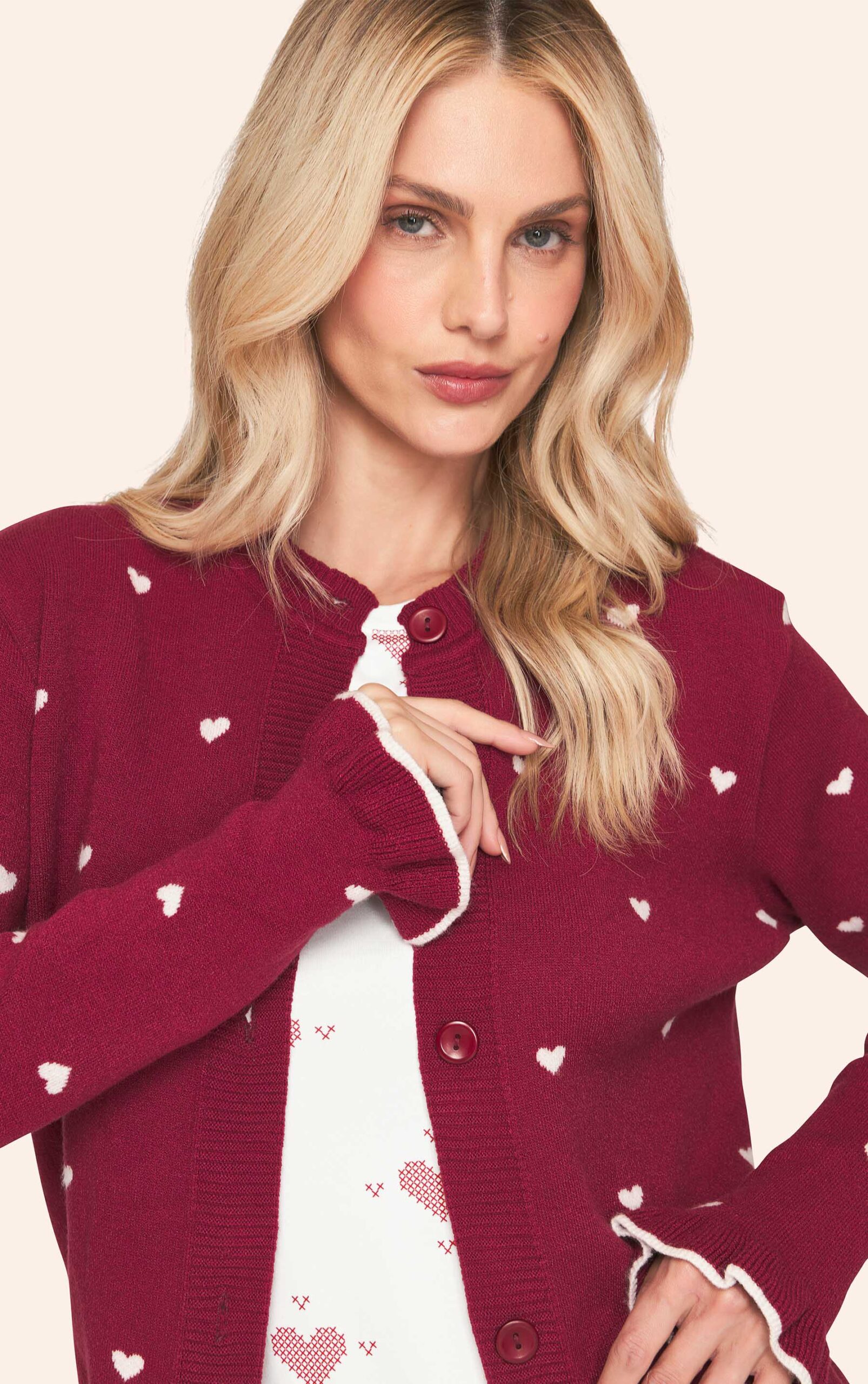Casaco Feminino em Tricot From The Heart - Imagem 2