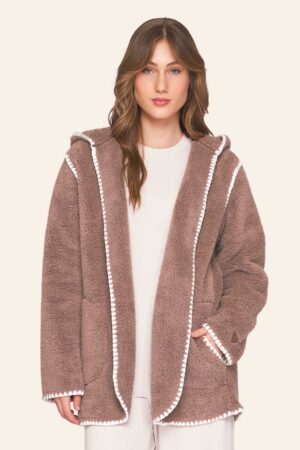 Casaco Feminino com Capuz Get Cozy